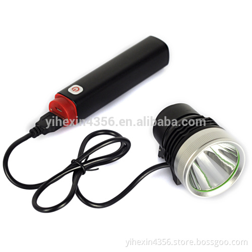 Factory Wholesale1600LM T6 USB Rechargeable LED Bike Front Light